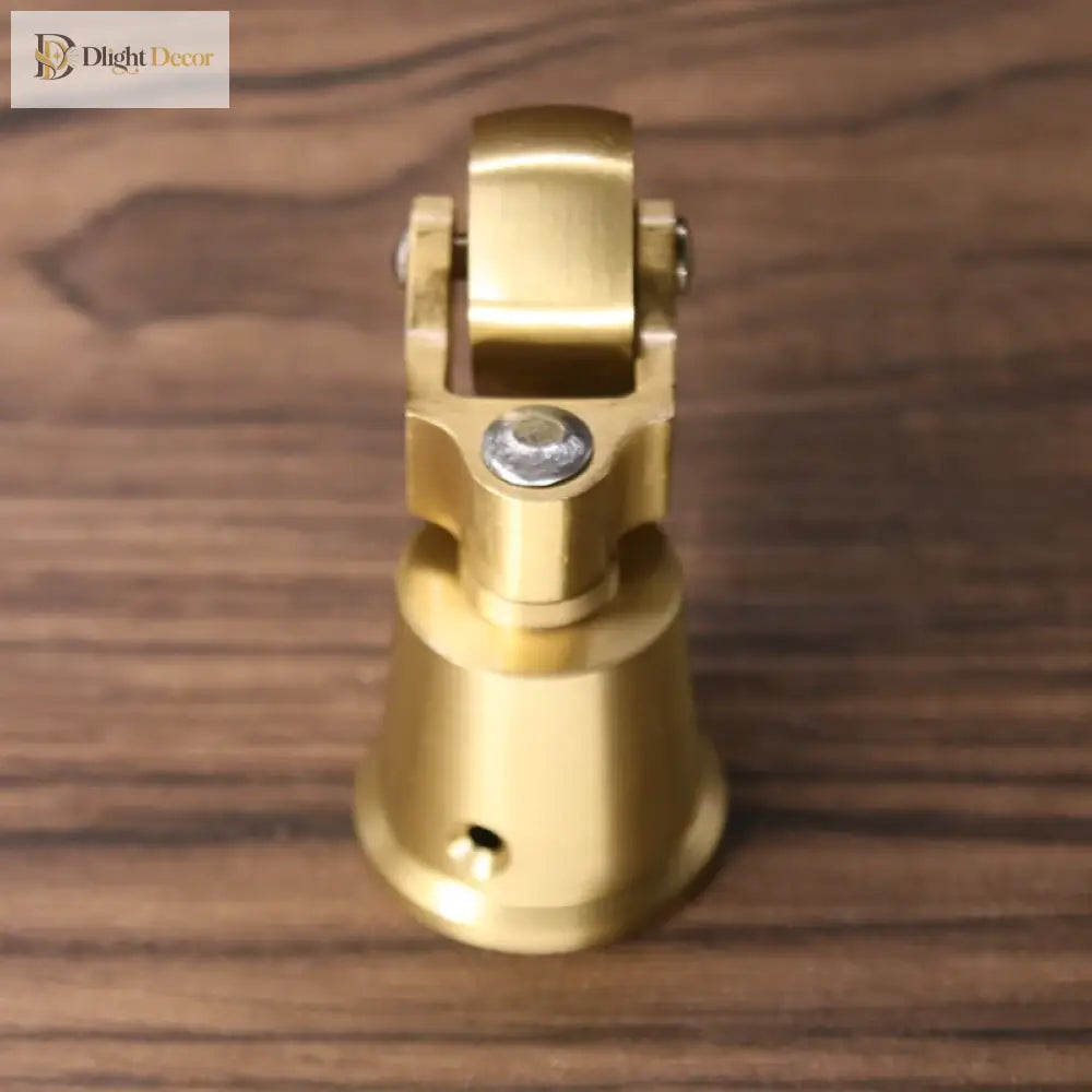 1.5-Inch Brass Furniture Casters – Gold Retro Round Cup Wheels for Cabinets Tables and Shelves Cabinet Legs