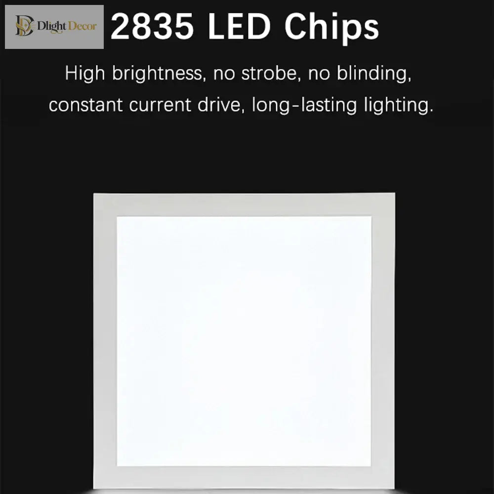 20W Led Flat Panel Light - Square Ceiling Lamp 300X300Mm Cold White Indoor Lighting Ac175 - 265V