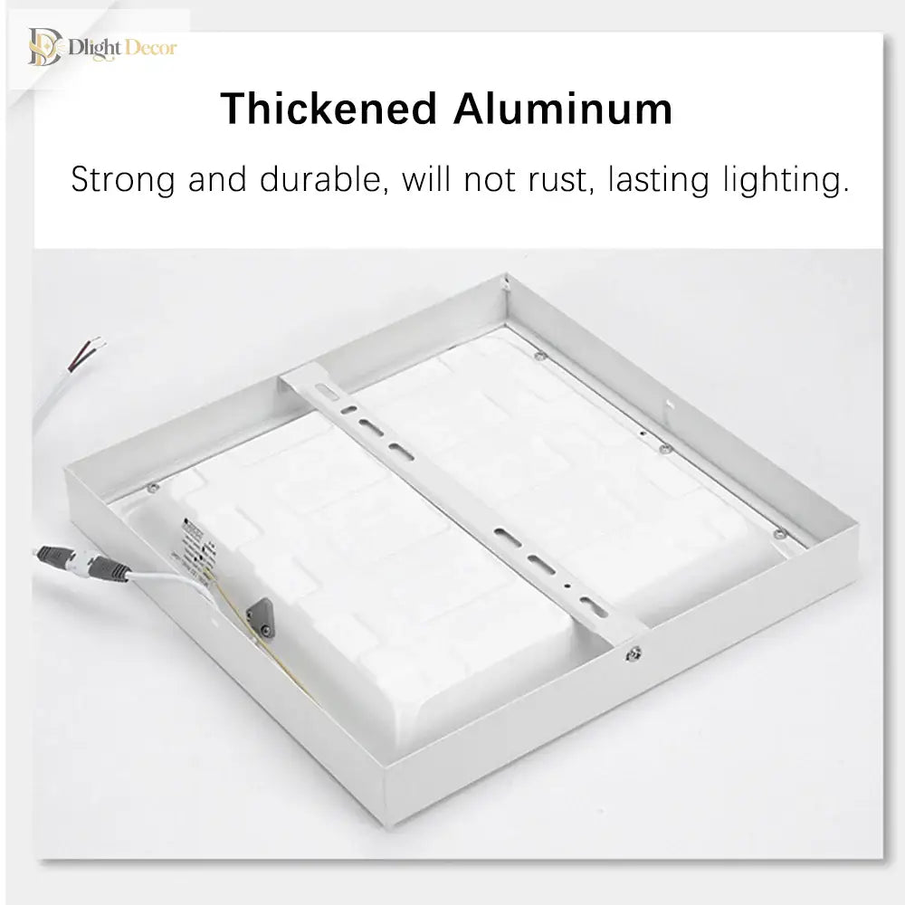 20W Led Flat Panel Light - Square Ceiling Lamp 300X300Mm Cold White Indoor Lighting Ac175 - 265V