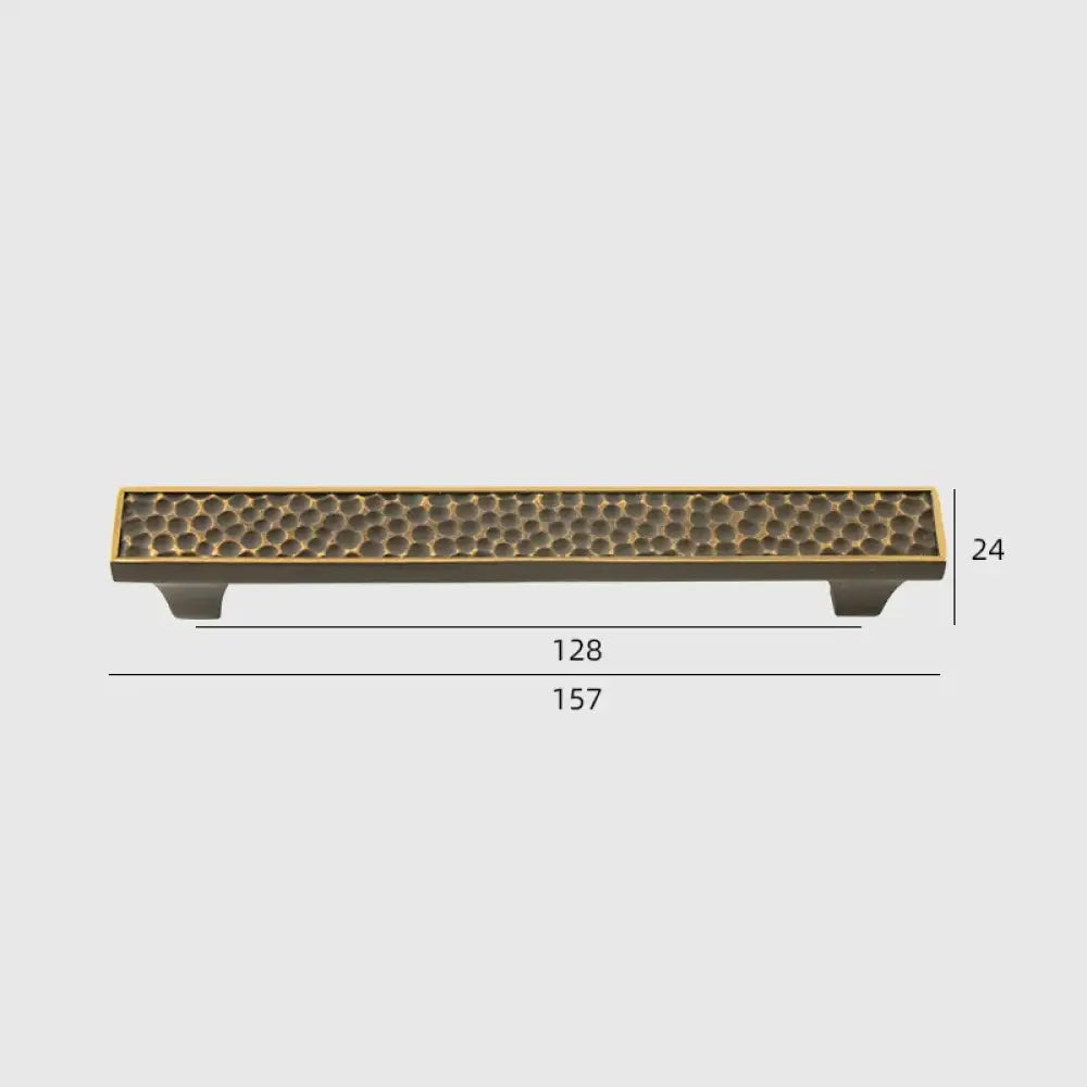 24K Gold and Hammered Brass Furniture Handles – Textured Cabinet Knobs and Pulls in Antique Silver and Old-Silver