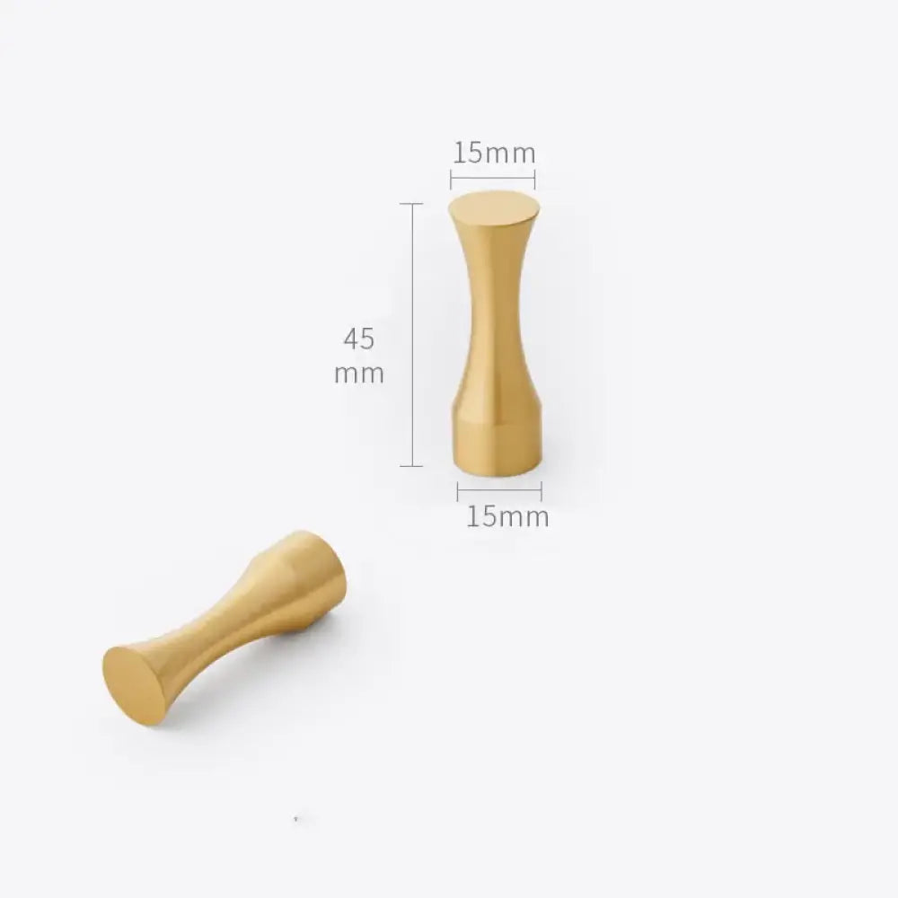 2pcs Simple Brass Wall Hooks – Gold Coat Key and Bag Holders for Home Storage A2 wall Hook