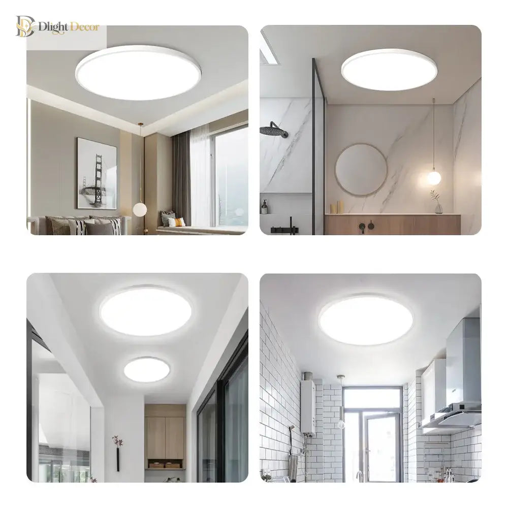 Modern Led Ceiling Chandelier - Versatile Lighting For Large Rooms Available In 48W 36W And 20W