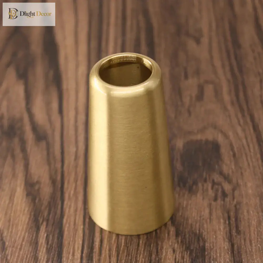 4pcs Brass Furniture Leg Covers – Chair Cups and Cabinet Tube Protectors for Tables Sofas and Wardrobes (62/85mm)