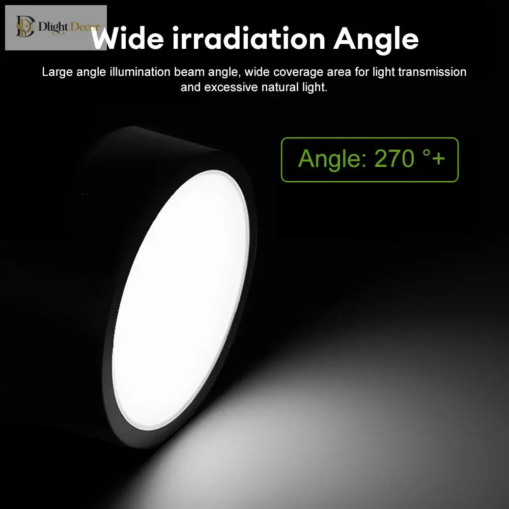 90 - 250V Led Ceiling Light - Choose From 5W Or 10W Surface Mounted Downlight For Stylish Indoor