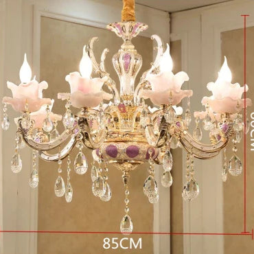 European Crystal Chandelier and Wall Light – style and size option 10