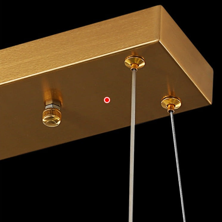 Sophia’s Luxurious Arch Chandelier - Modern Crystal Brilliance Ceiling Light Fixtures