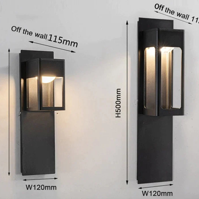 Charlotte’s Ip67 Waterproof Outdoor Led Wall Light With Motion Sensor - Stylish Garden And Porch