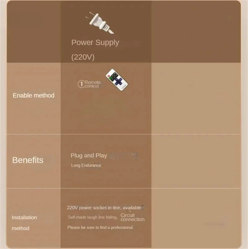 Dlight Decor 3D Wall Painting Light for Hallway Art Wall Art