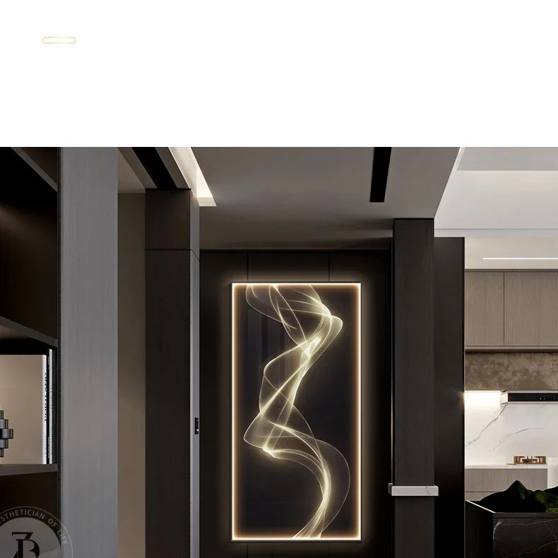 Dlight Decor Linear Wall Lamp for Modern Interiors Wall Art