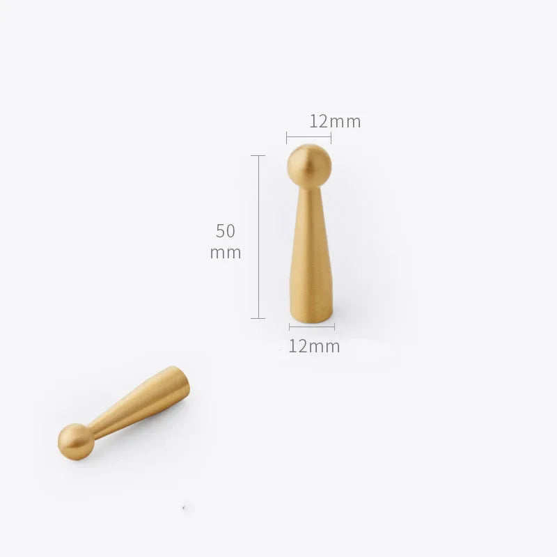 2pcs Simple Brass Wall Hooks – Gold Coat Key and Bag Holders for Home Storage A1 wall Hook