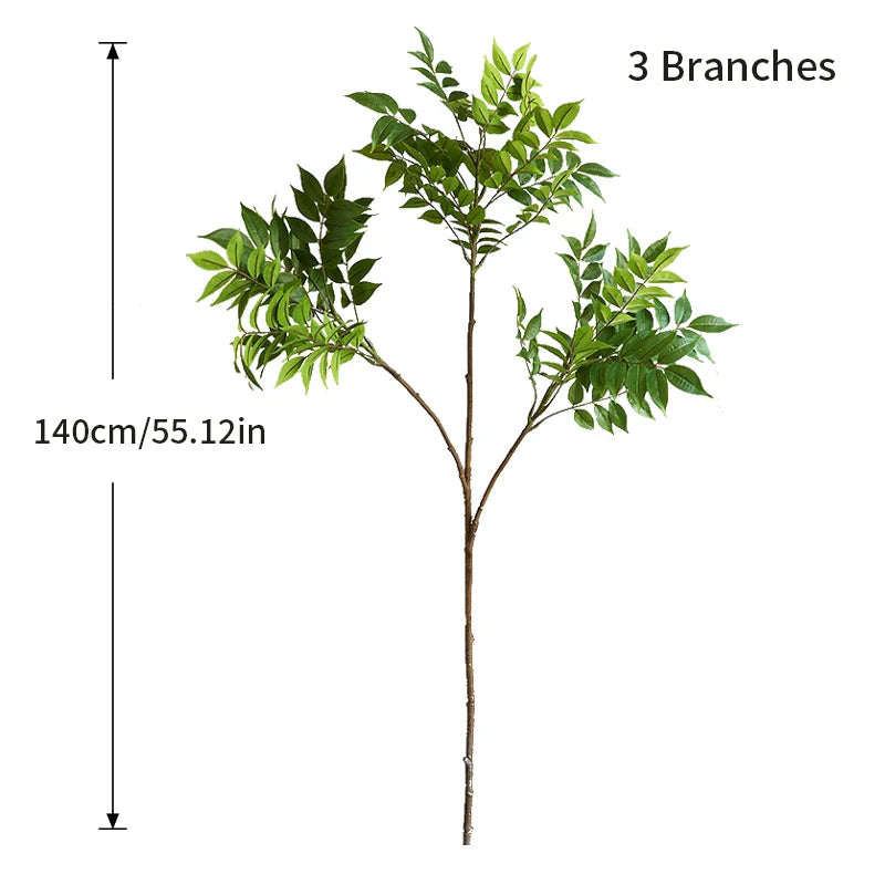 Dlight Decor Ficus Tree for Lush Indoor Outdoor Styling 140cm 3Forks
