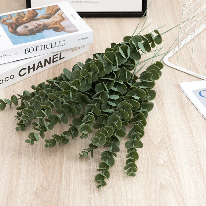 Dlight Decor 42cm Eucalyptus Branches with Money Leaves Set