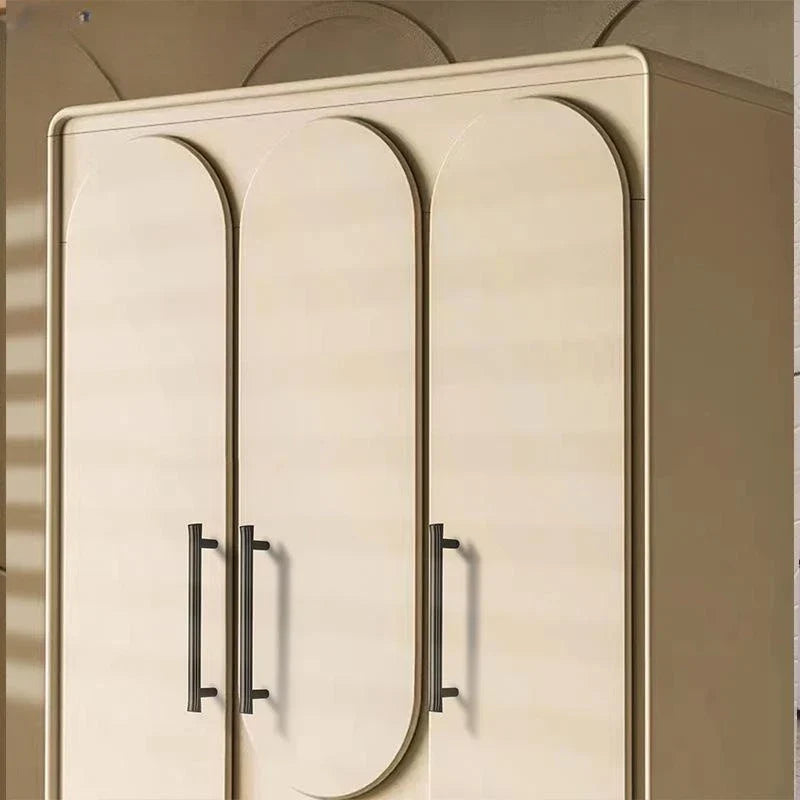 Modern Brushed Gold Cabinet Handles - Zinc Alloy Drawer Pulls for Kitchen and Furniture Handles