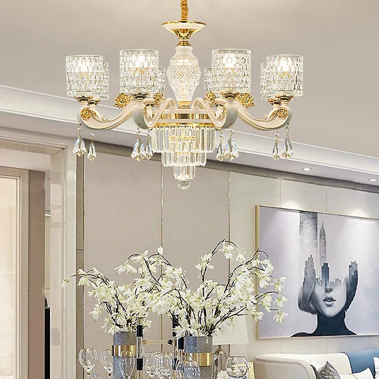 New European Style Crystal Ceiling Chandelier - Modern Luxury For High - Class Interiors Chandelier