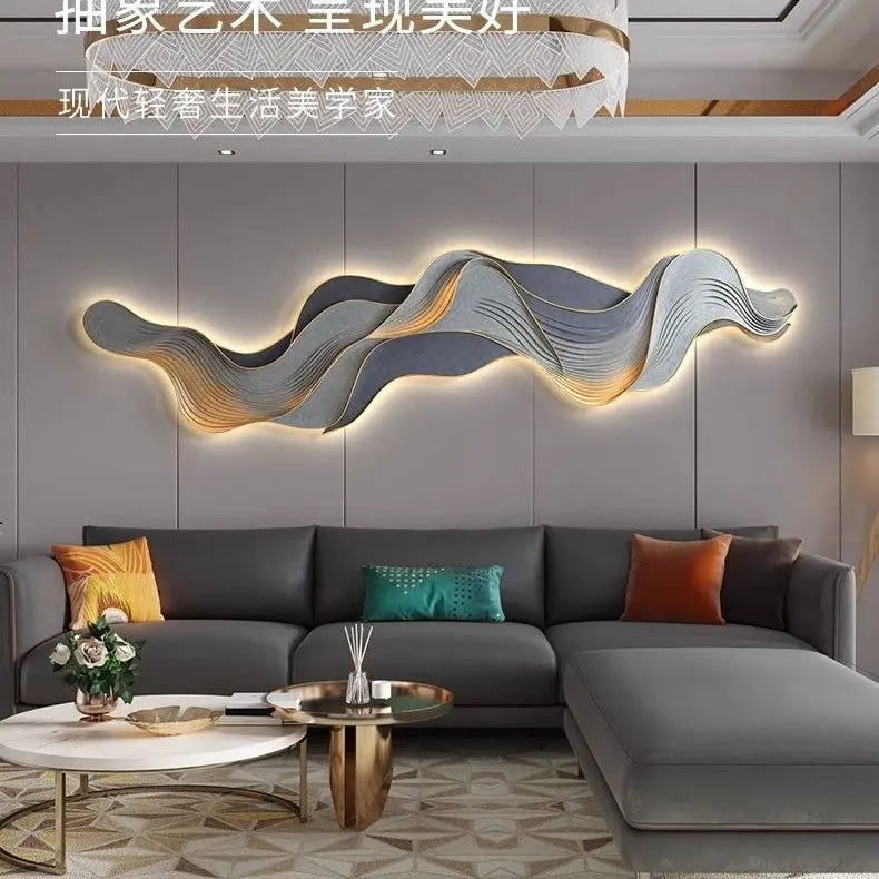 Dlight Decor Mountain LED Wall Art Light Panel Wall Art