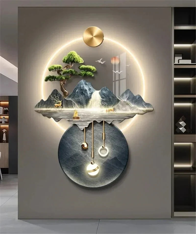 Dlight Decor 3D Wall Painting Light for Hallway Art Wall Art
