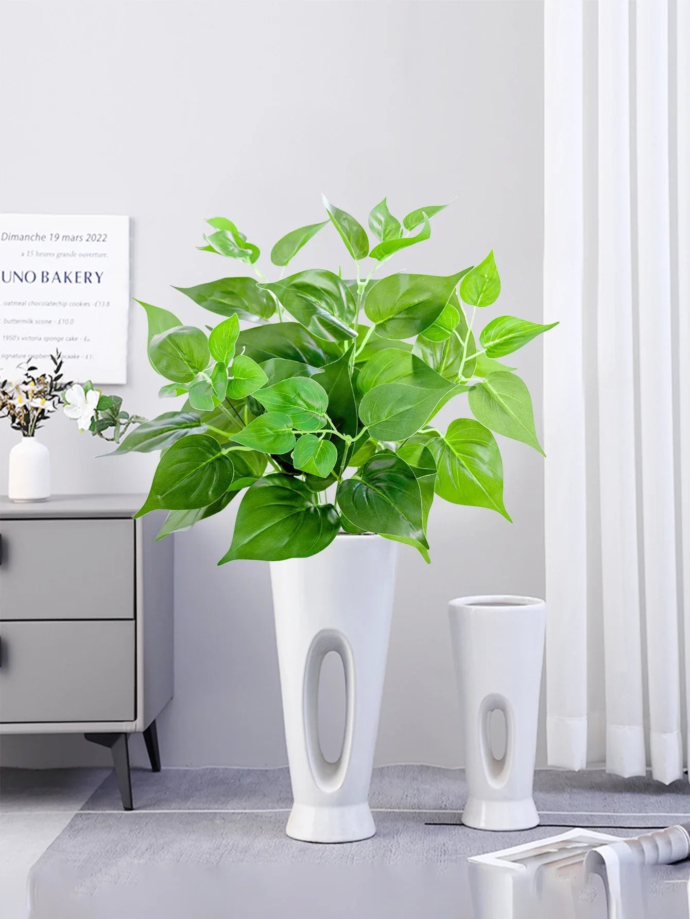 Dlight Decor 50cm Scindapsus Green Plant for Indoor Floor Display