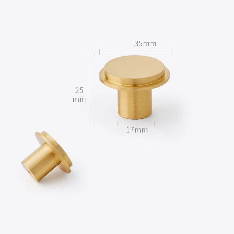 2pcs Simple Brass Wall Hooks – Gold Coat Key and Bag Holders for Home Storage A9 wall Hook