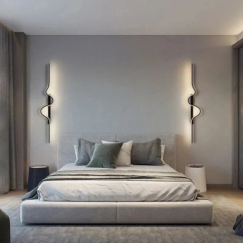 Dlight Decor Black Modern LED Wall Light Fixture