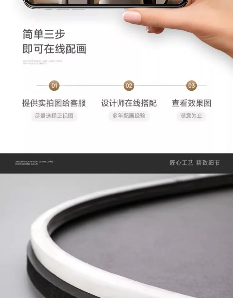 Dlight Decor Nordic Clock Wall Art for Modern Homes Wall Art