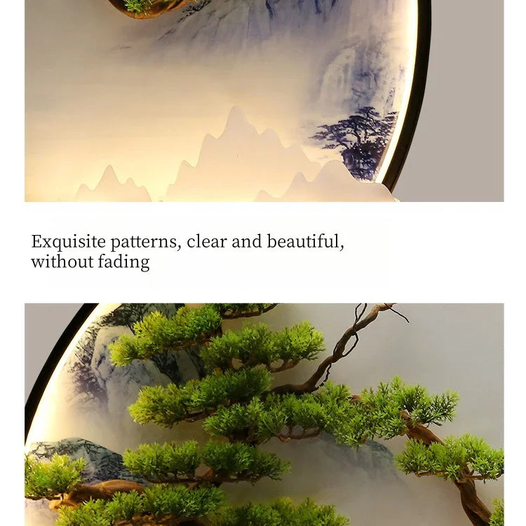 Dlight Decor Round 3D LED Wall Art Light Wall Art