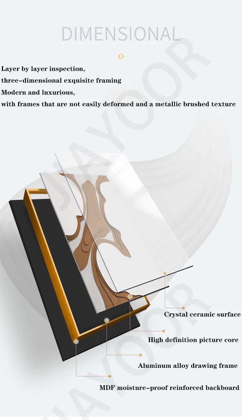 Dlight Decor Luxury Glow Round Wall Light for Interiors Wall Art