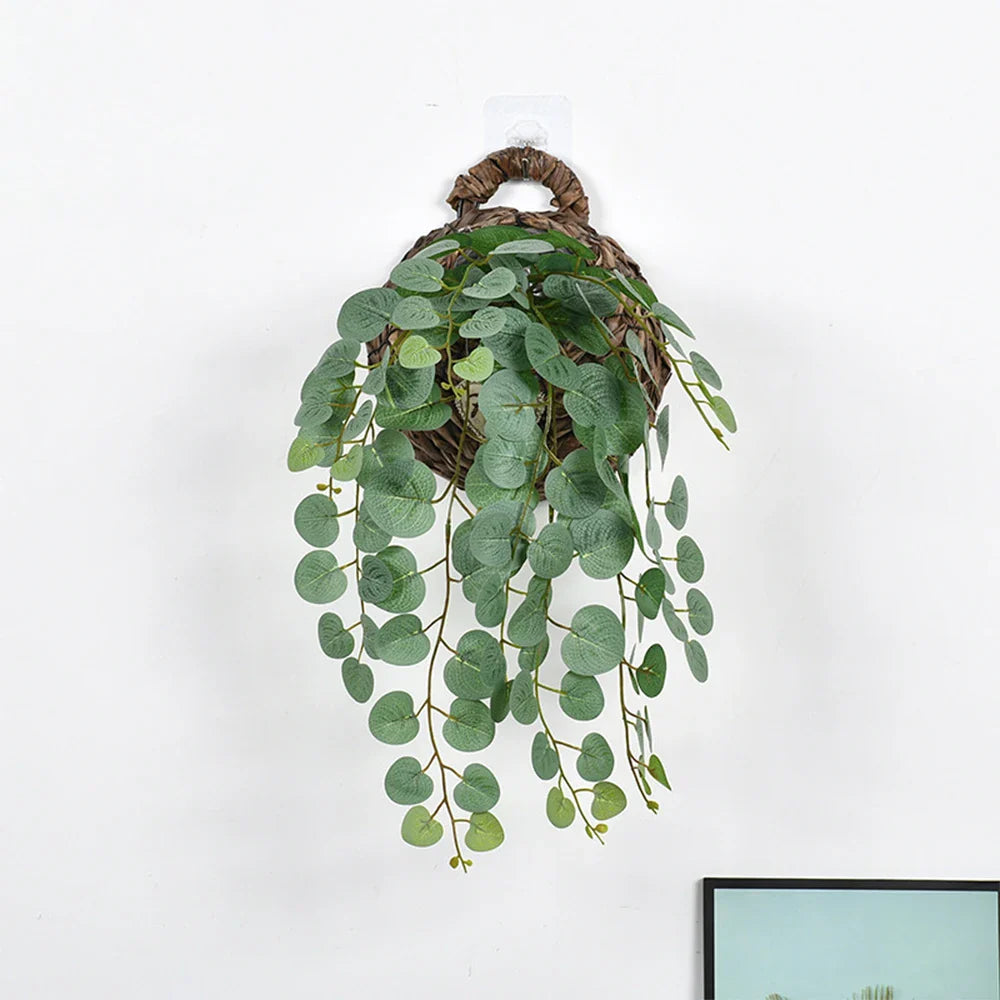 Dlight Decor Eucalyptus Begonia Vines for Hanging Garden and Wall Decor
