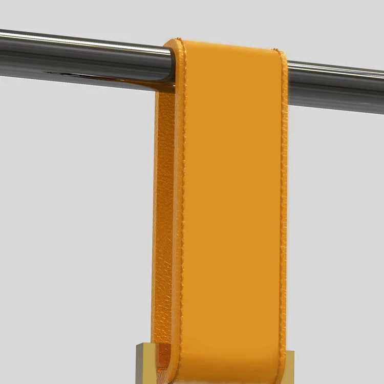 Modern Led Leather Chandelier - Nordic Pendant Light For Dining Room Kitchen Island And Ceiling