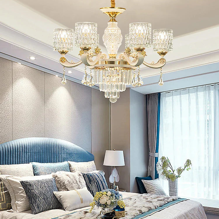 New European Style Crystal Ceiling Chandelier - Modern Luxury For High - Class Interiors Chandelier