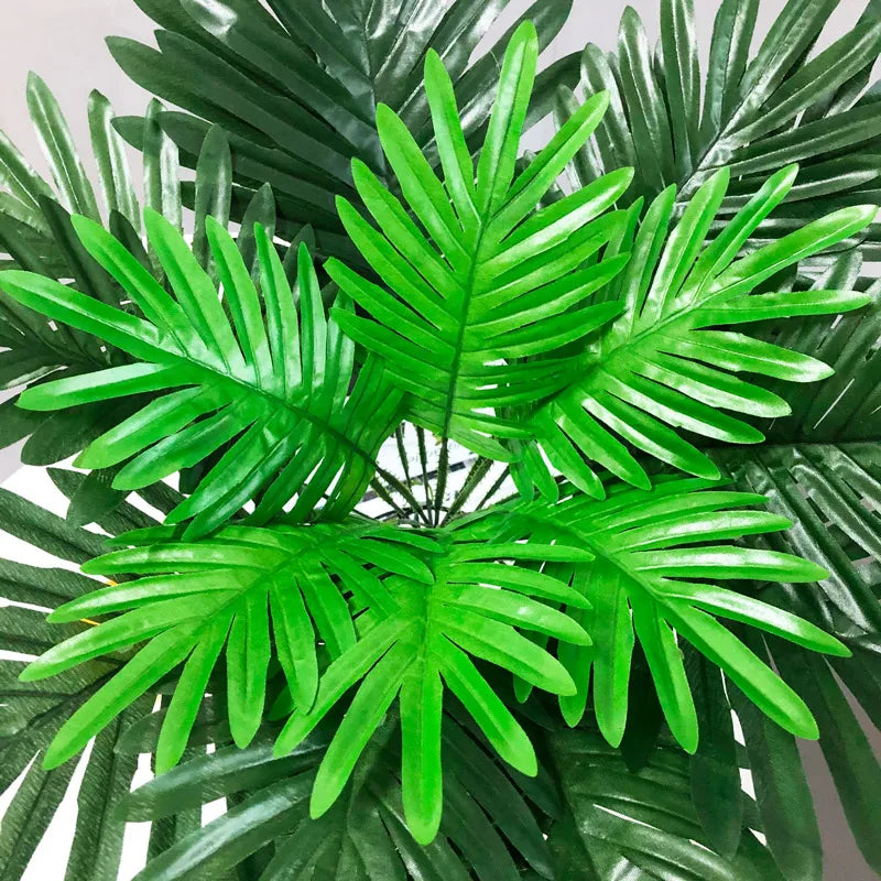 Dlight Decor 50cm Palm Plant with 18 Tropical Leaves 50cm 18Leaves