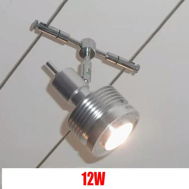 Low-Voltage Steel Wire Track Spotlights – configuration option 10