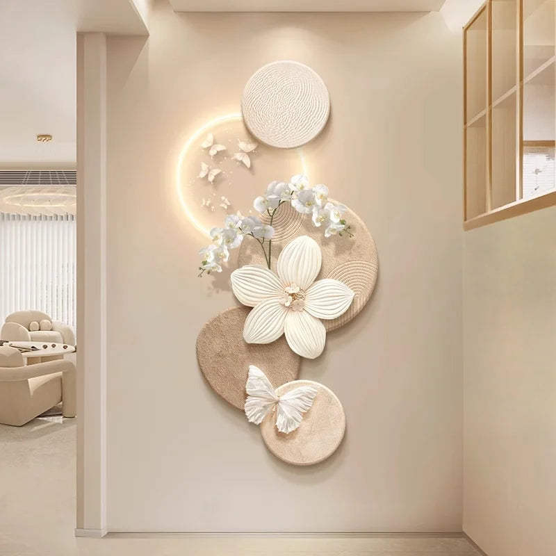 Dlight Decor Butterfly Mural Light for Entrance Walls Wall Art