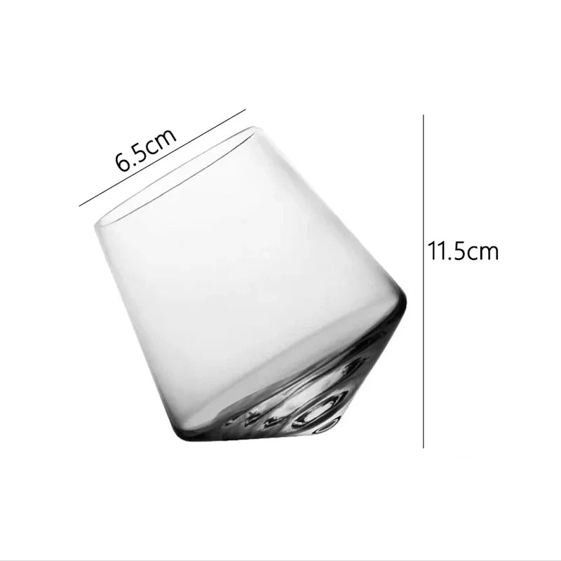 Dlight Decor Revolving Whiskey Glass 530ml Luxury Mug 1pcs / 530ml Cocktail Glasses