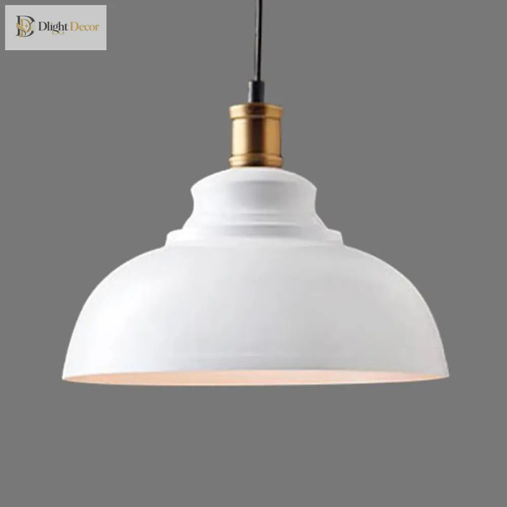 Aaliyah - Adjustable Industrial Dome Pendant Light Lighting