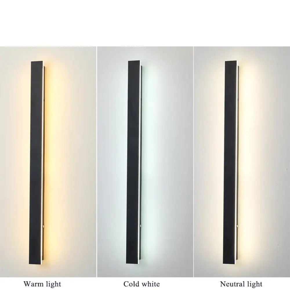 IP65 Acrylic Linear Outdoor Wall Light – product view 3