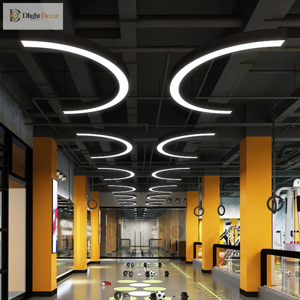 Addilynn Sleek Arc: Modern Led Pendant Lamp Lighting