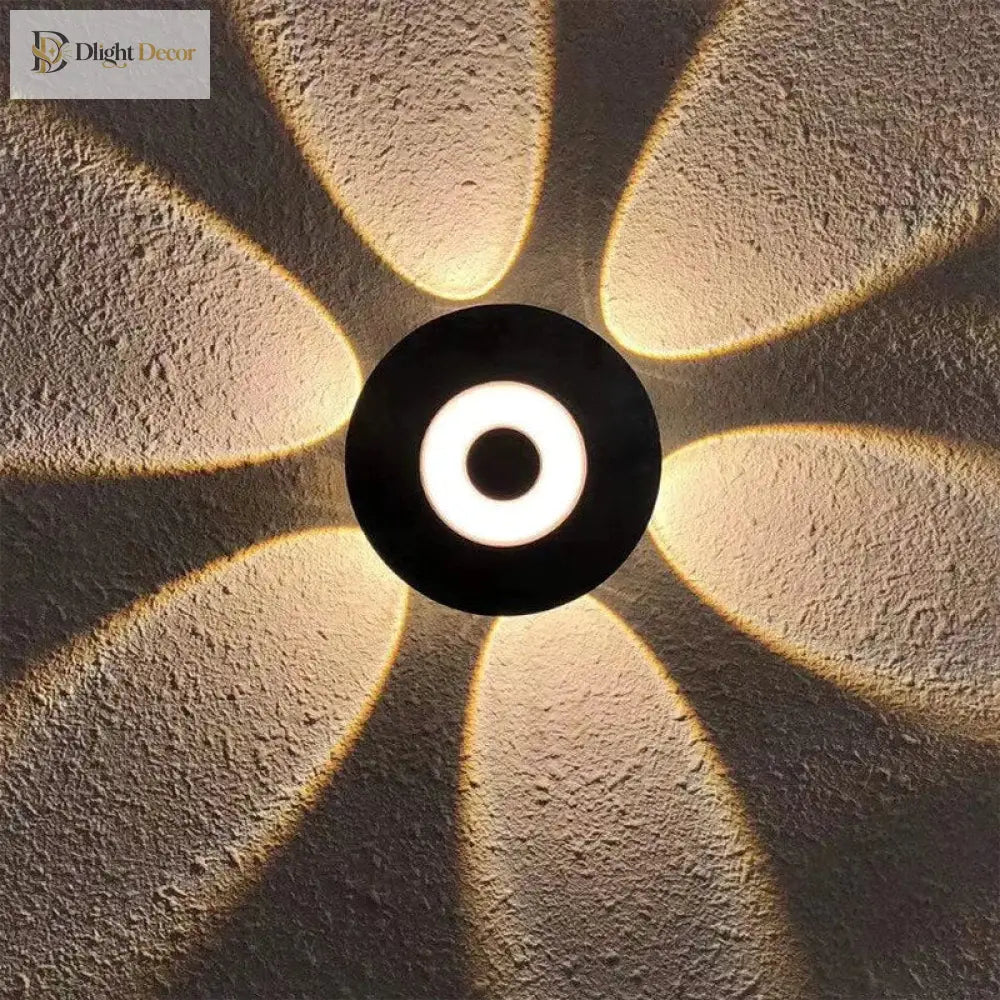 Amandine’s Led Outdoor Wall Sconce - Elegant Easy - To - Install Accent Light Lighting
