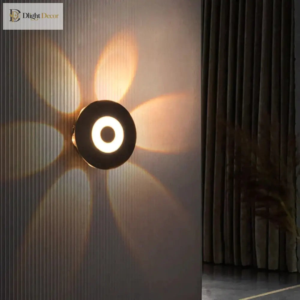 Amandine’s Led Outdoor Wall Sconce - Elegant Easy - To - Install Accent Light Lighting