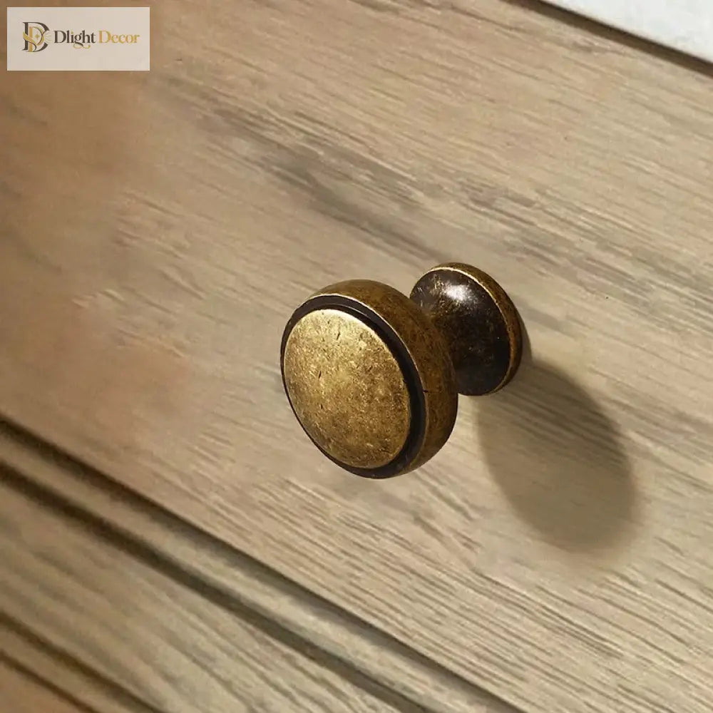 Antique Bronze Wardrobe Door Handles – Zinc Alloy Cabinet Pulls and Drawer Knobs Handles