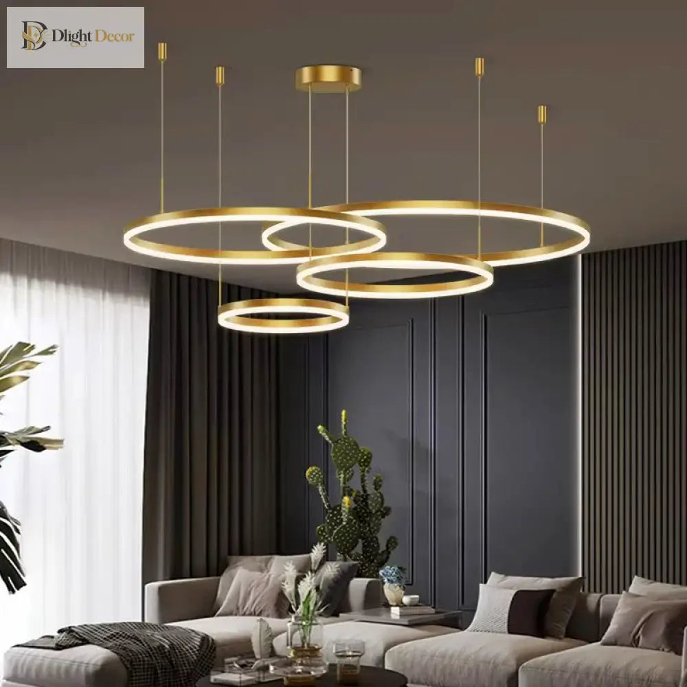 Nordic Modern Led Living Room Chandelier - Stylish Lighting For Rooms Bedrooms And Home Decor