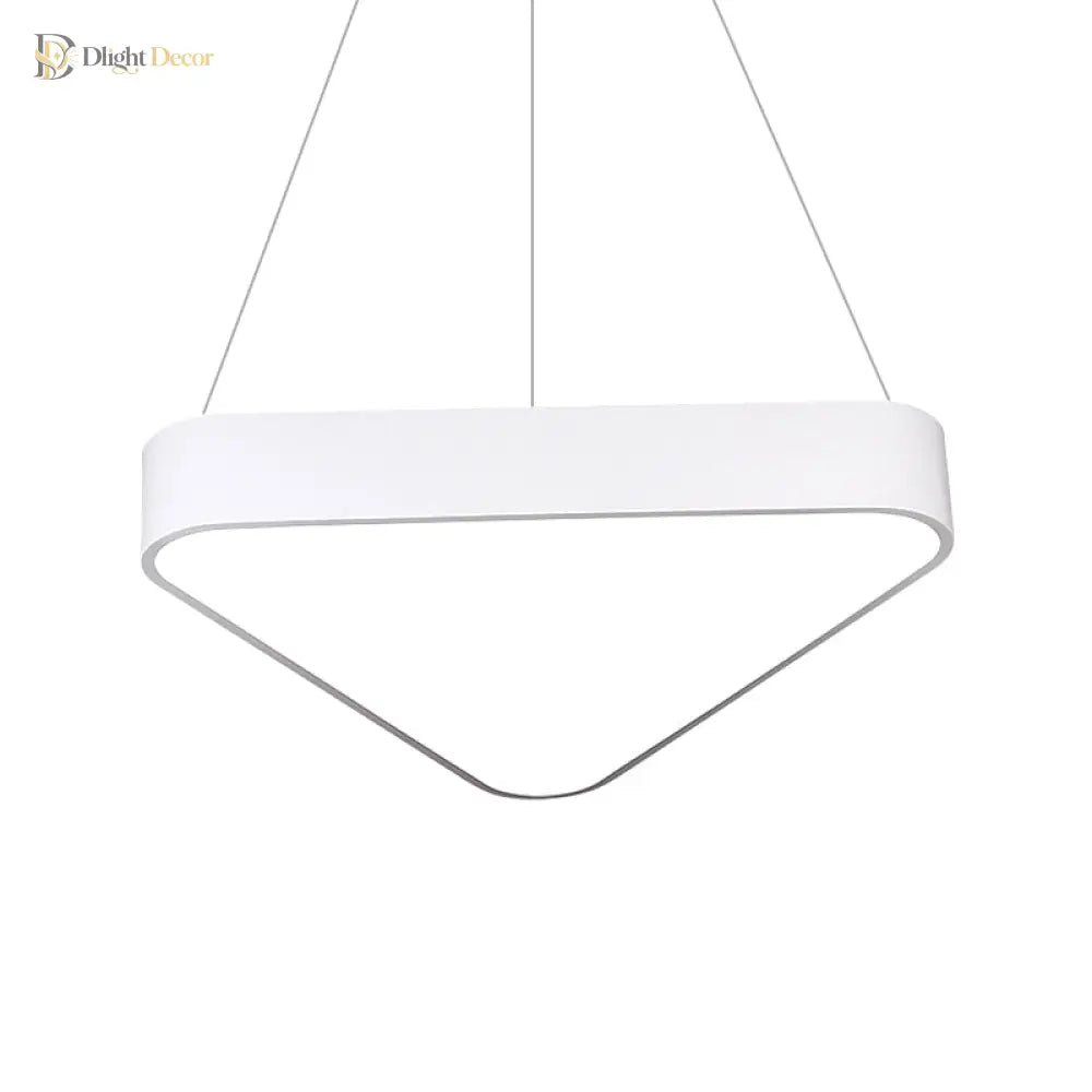 Ariella Modern Triangle Pendant: Light Up Your Space With Style And Warmth