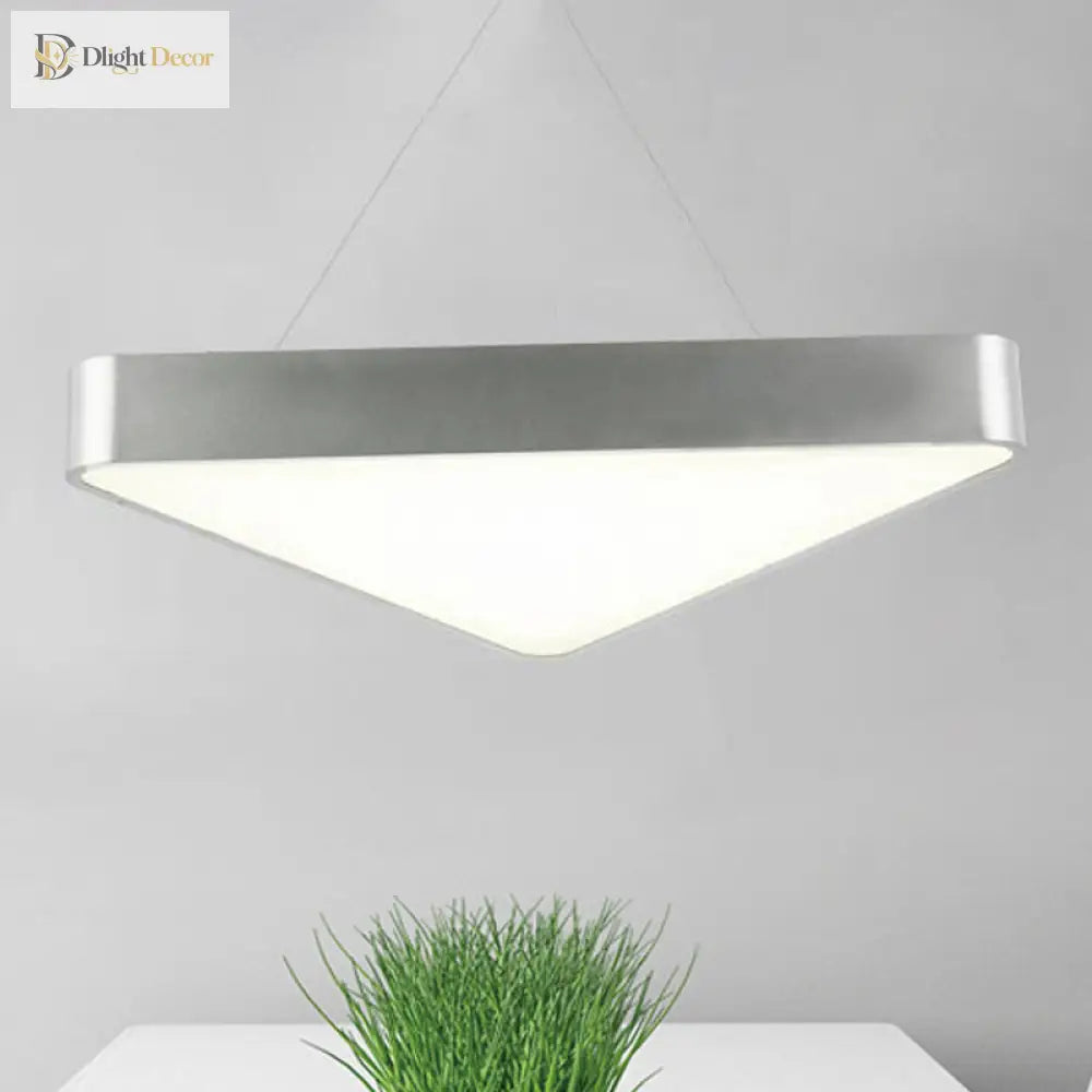 Ariella Modern Triangle Pendant: Light Up Your Space With Style And Warmth