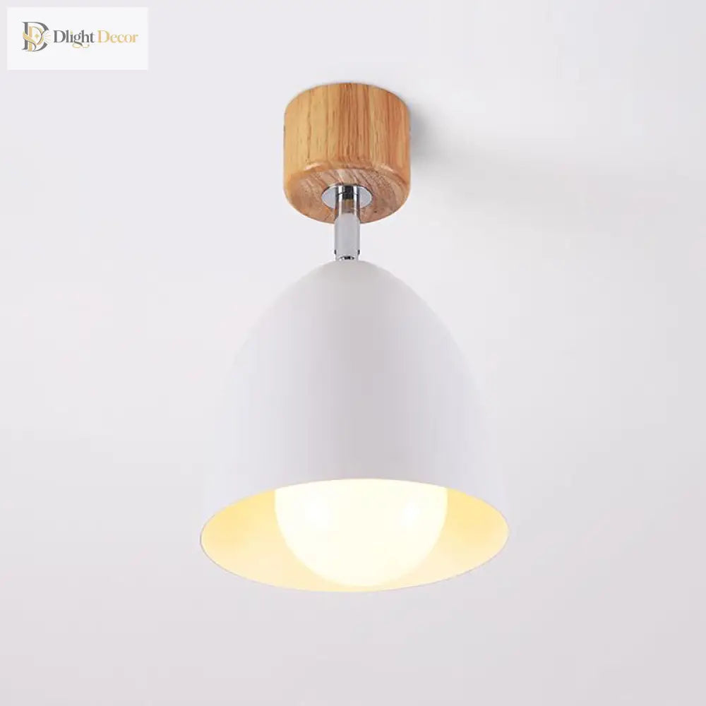 Astrid’s Modern Rotatable Semi - Flush Mount: Customizable Lighting For Your Bedroom Ceiling Light