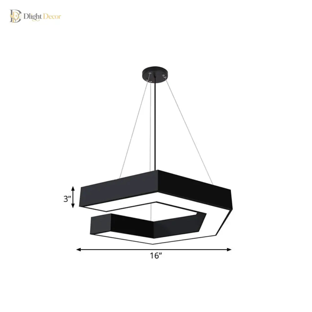 Aubree Modern Geometric Pendant: A Versatile Option For Your Office Pendant Lighting
