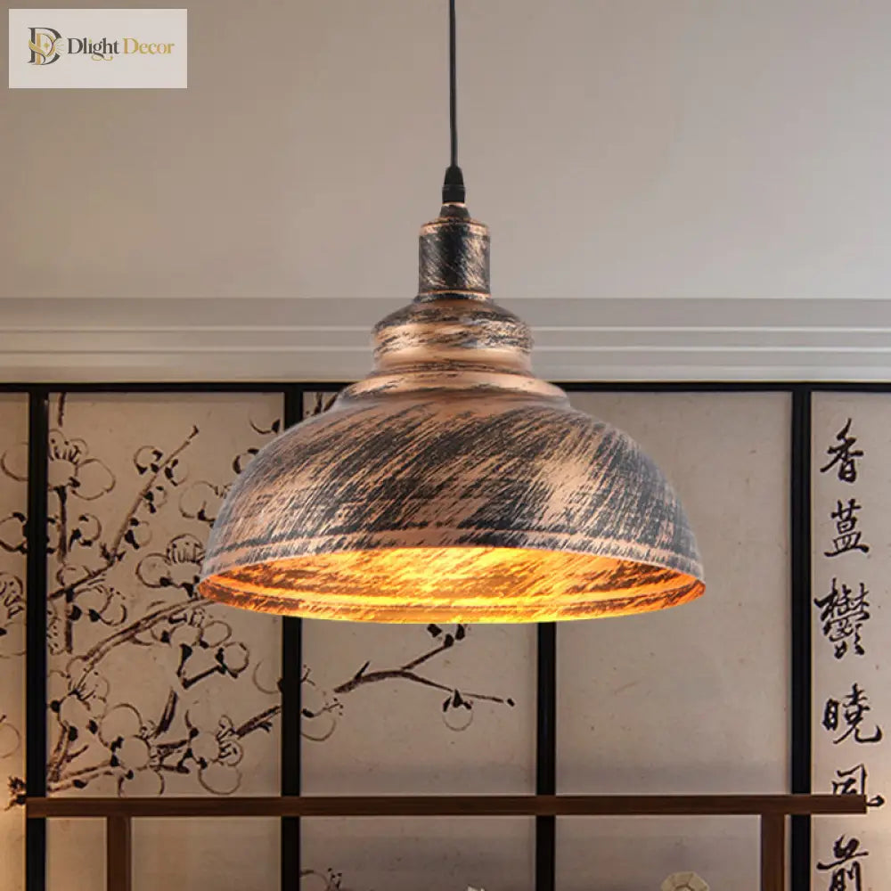 Aubrey Rustic Barn Pendant Lamp - Industrial Charm For Any Space