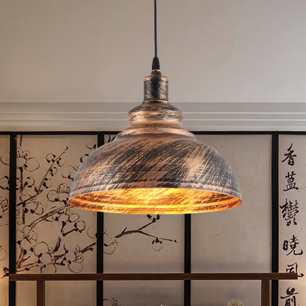 Aubrey Rustic Barn Pendant Lamp - Industrial Charm For Any Space