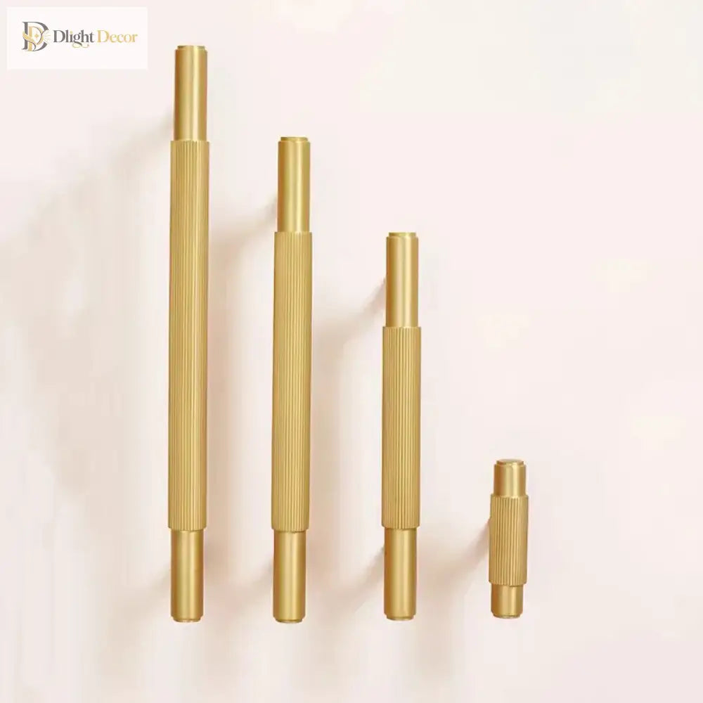 Brass Furniture Handles – Modern Kitchen Cabinet Pulls and Wardrobe T-Bar Handles Handles