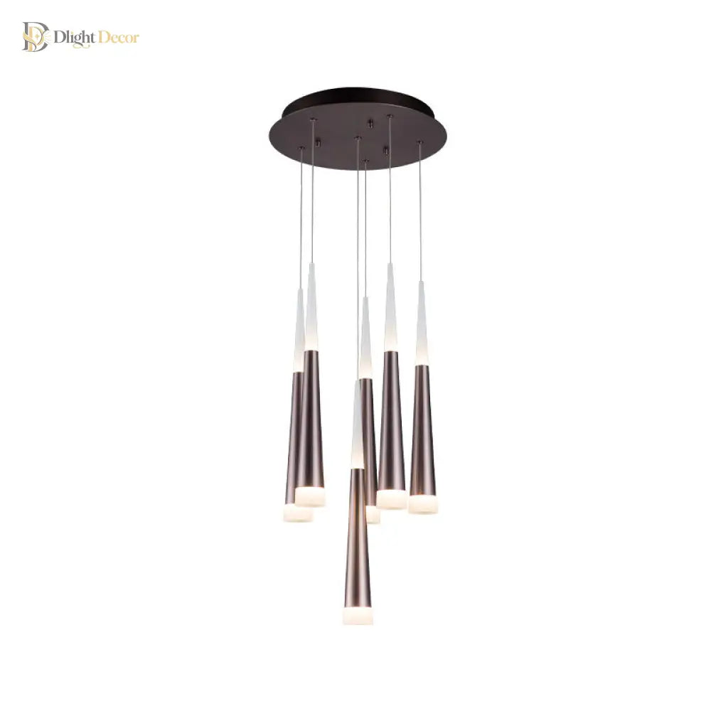 Noémie: Striking Hanging Pendant Light With Adjustable Lights