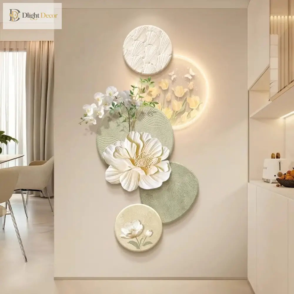 Dlight Decor Butterfly Mural Light for Entrance Walls Wall Art
