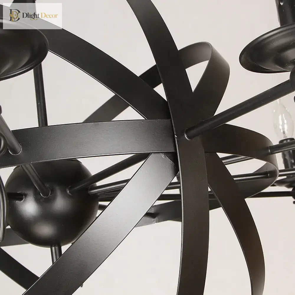 Camille Vintage Retro Candle Pendant Lights